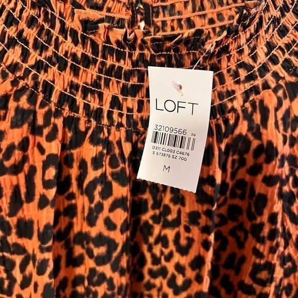 Loft cheetah blouse - Picture 3 of 7